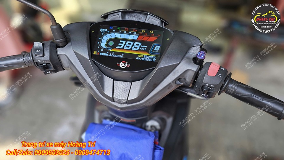 Cụm đồng hồ LCD V2 lắp cho xe Exciter 2019