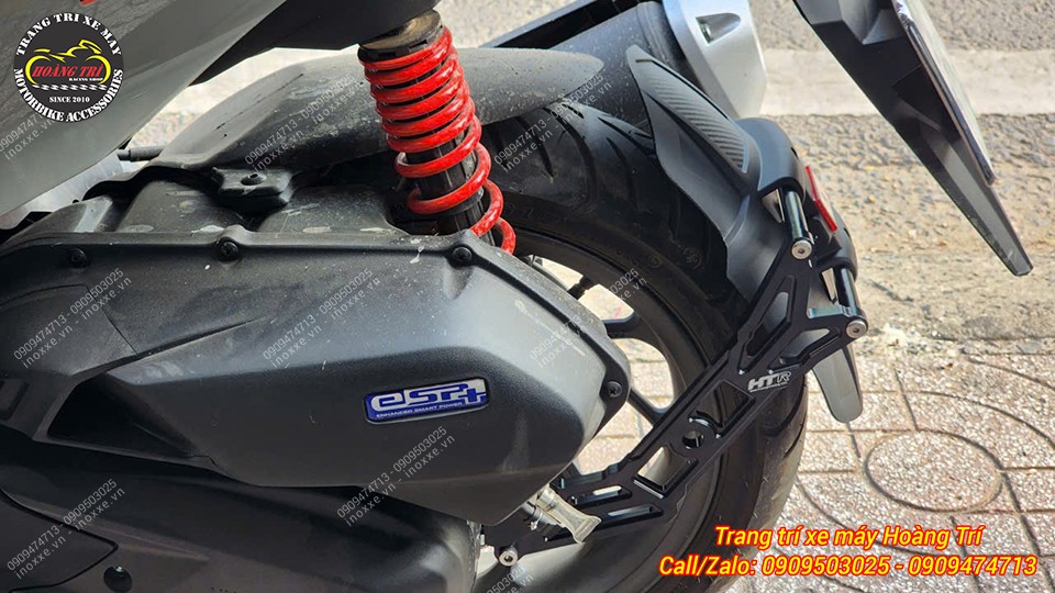 Chắn bùn HTR cho xe Vario 160 pát nhôm CNC