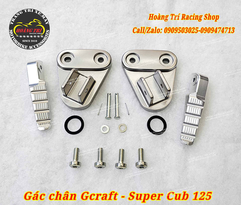 Gác chân sau Gcraft Super Cub 125 Thái Lan