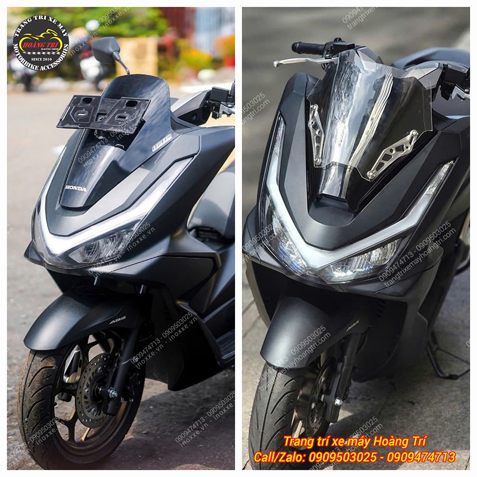 Kính chắn gió Tanu PCX 160 nhập Thái Lan