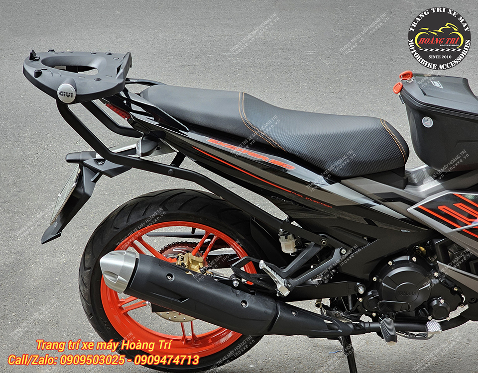 Baga sau Givi HRV dành cho Exciter 150/Exciter 155 chính hãng