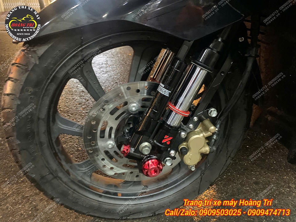 Phuộc Upside Down KingHam lắp cho xe PCX 2018 - 2020