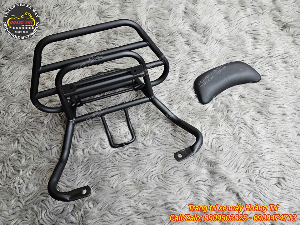 Baga sau xe máy điện Vinfast Motio kiểu Vespa có nệm tựa lưng