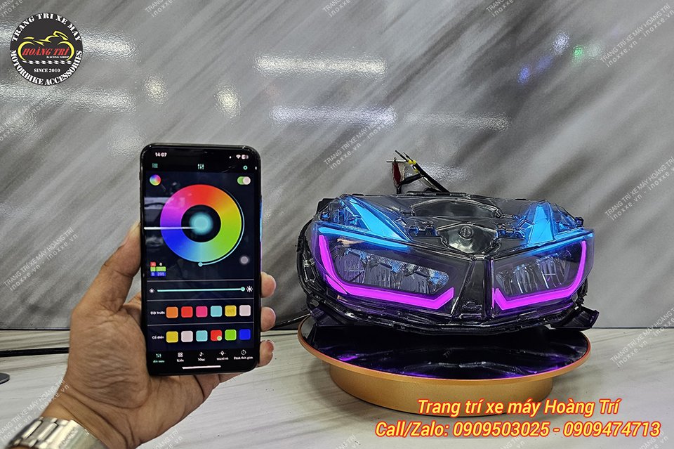 Cụm đèn pha Magic kiểu mắt xoay