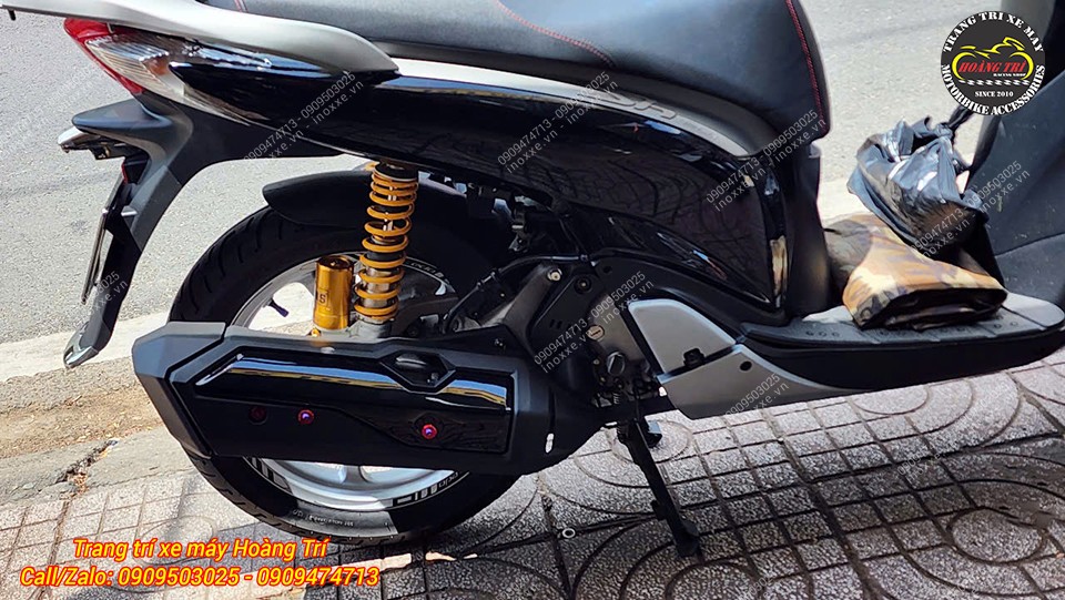 Ốp pô ADV 350 độ cho xe SH Ý