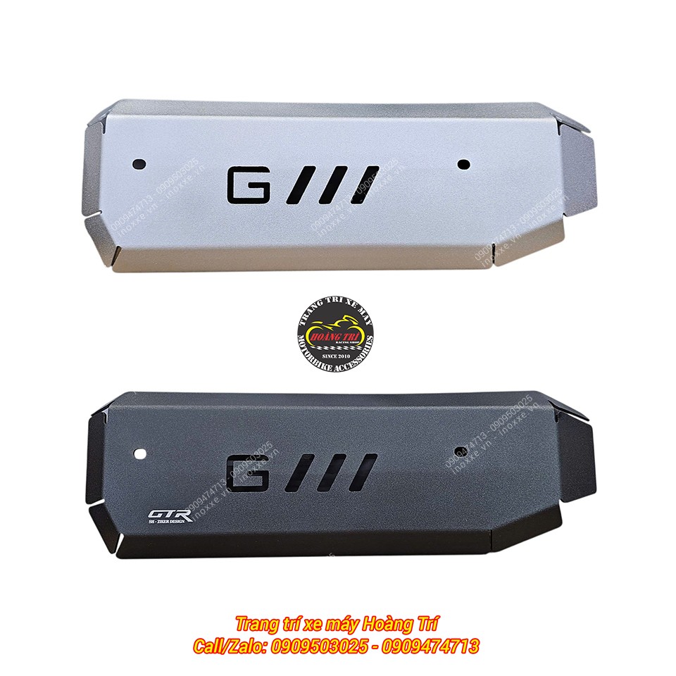Ốp pô Stylo 160 nhôm CNC kiểu GTR