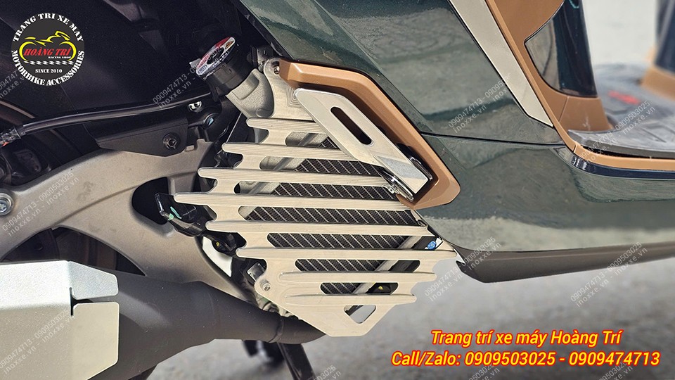 Ốp trang trí két nước nhôm CNC 3D Stylo 160