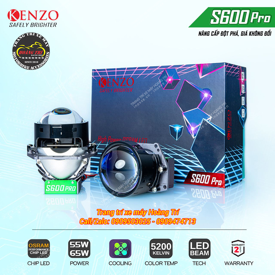 Bi cầu Kenzo S600 Pro chính hãng