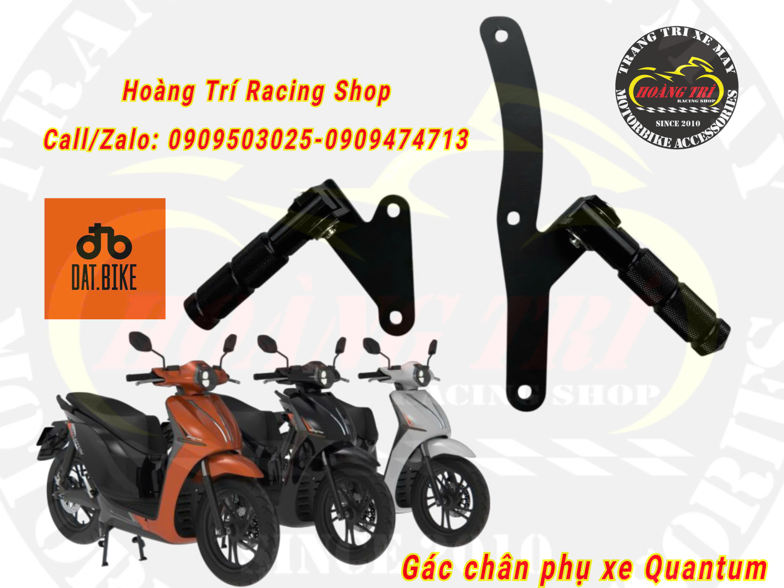 Gác chân phụ xe Datbike Quantum