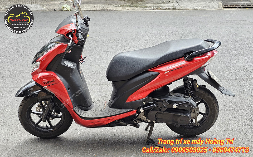 Gác chân phụ HTR độ cho xe Yamaha Freego