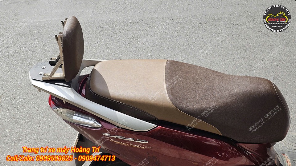 Baga sau tựa lưng Honda Lead bật / gấp 2 chiều