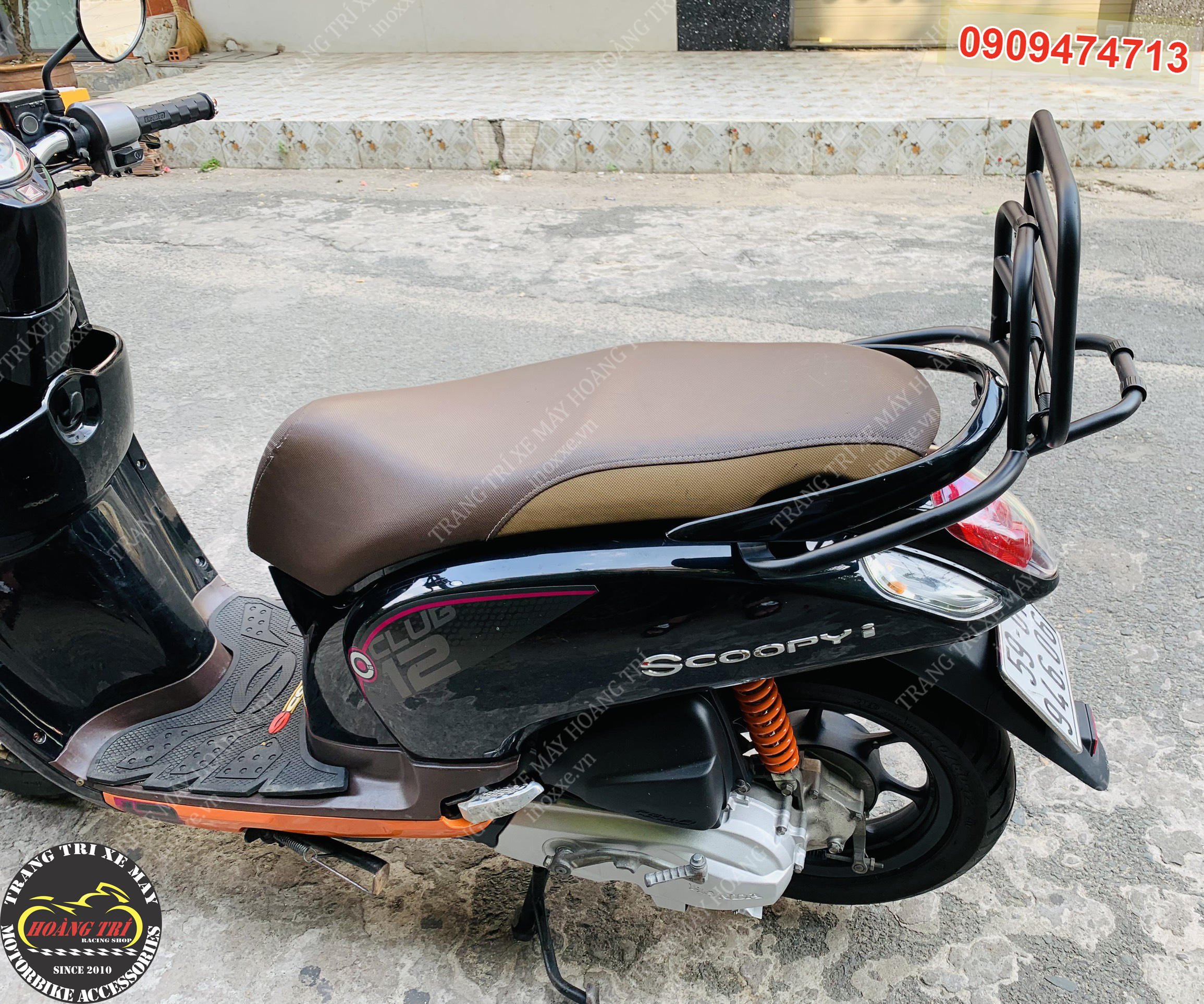 Độ baga sau Vespa cho xe Scoopy 2015