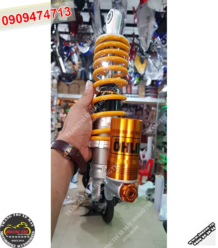 Phuộc sau Acruzo - Phuộc bình dầu Ohlins F1