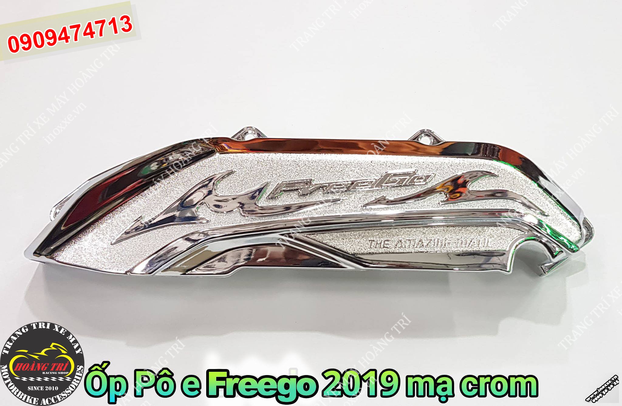 Ốp Pô e Freego 2019 mạ crom