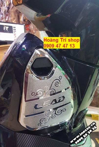 Ốp nắp cốp nhỏ xe Lead 2018 mạ crom