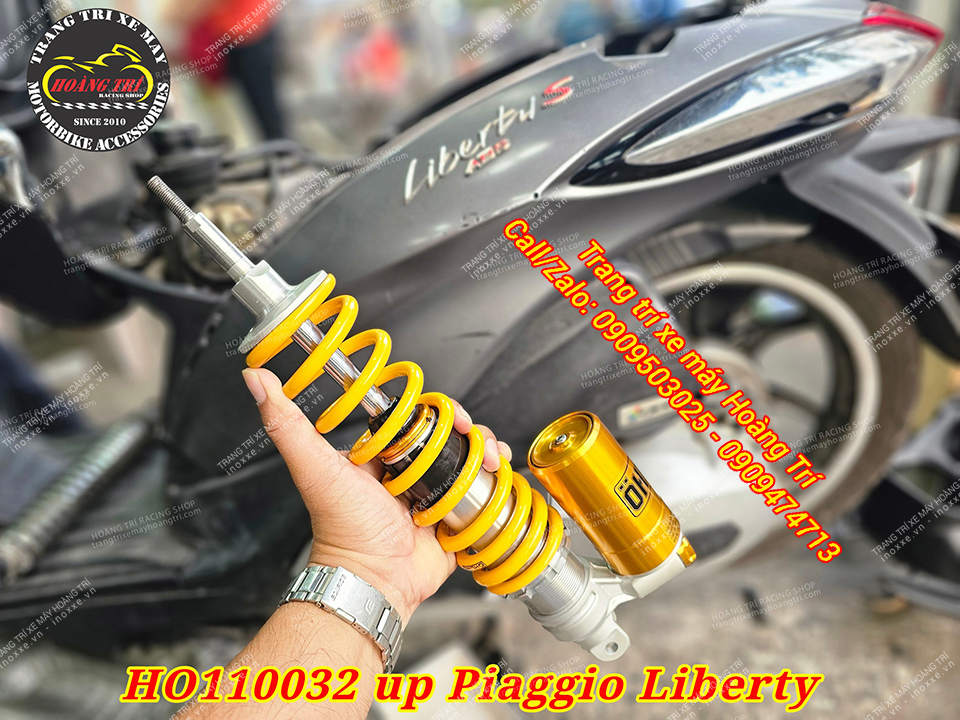 Phuộc Ohlins chính hãng Thái Lan độ xe Liberty