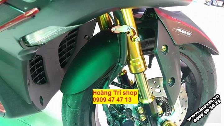 Dè trước NVX 155cc nối dài chống văng sình