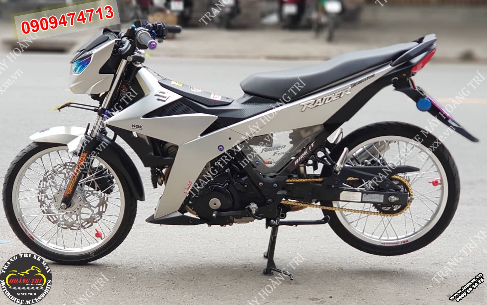 Hơn 10 mẫu Raider độ đẹp từ biker Việt  Minh Long Motor