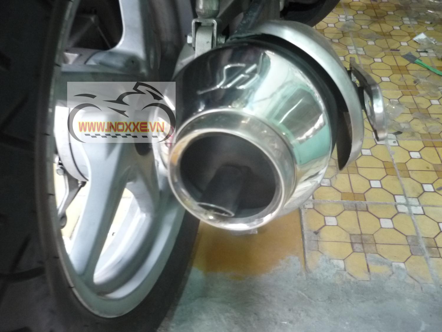 Phụ tùng Inox xe Sh-Chụp pô lớn