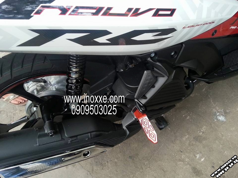 Đồ chơi xe máy - Gác chân sau CNC