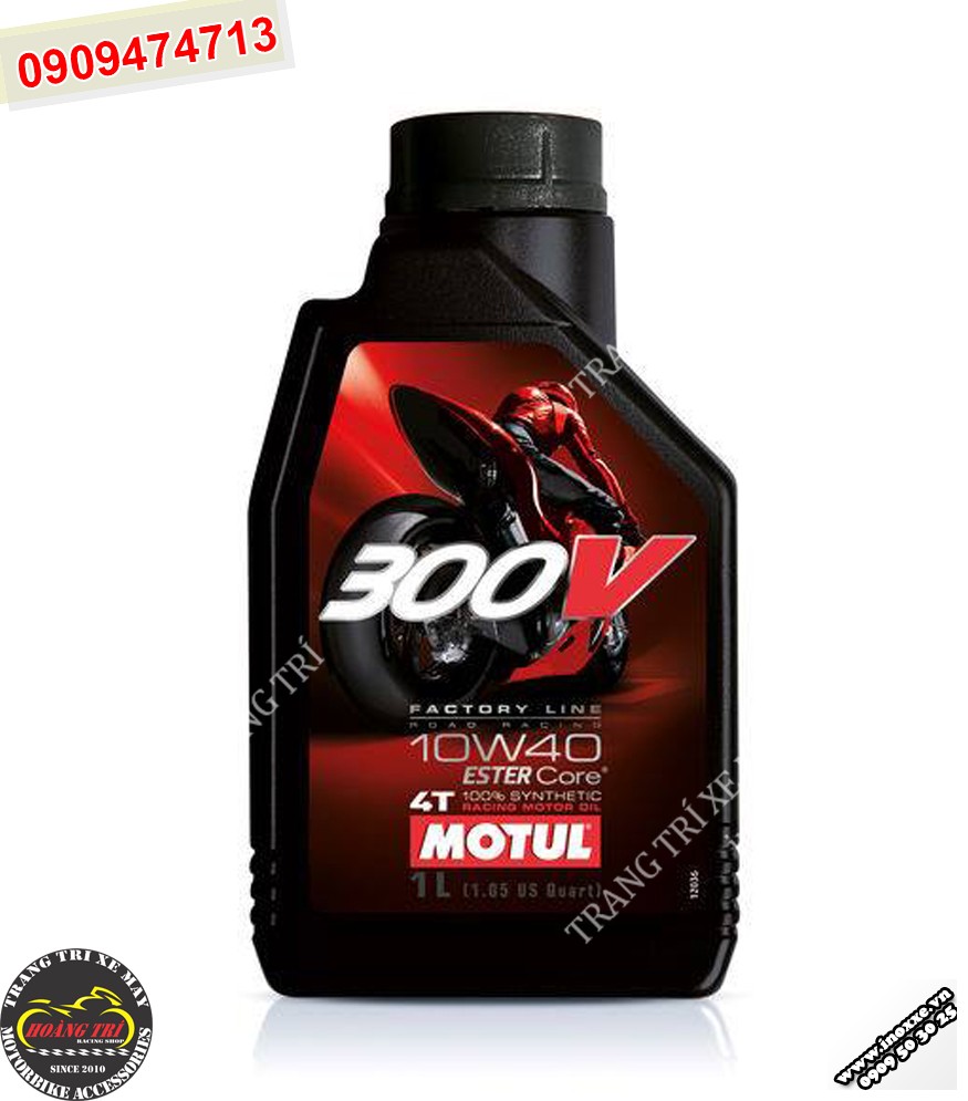 Nhớt Motul 300V - Nhớt xe máy cao cấp