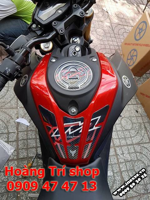 Decal nổi dán bình xăng xe TFX 150