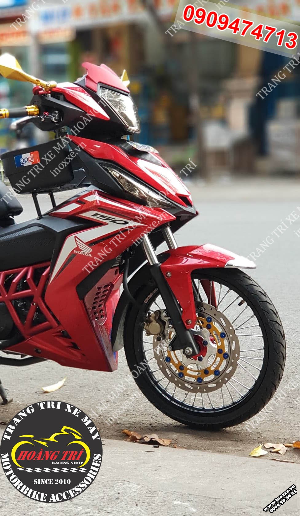 Độ bánh căm cho xe Honda Winner