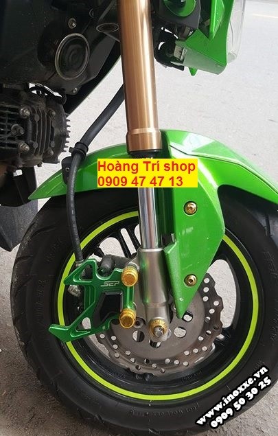 Past bảo vệ heo dầu Kawasaki Z125cc