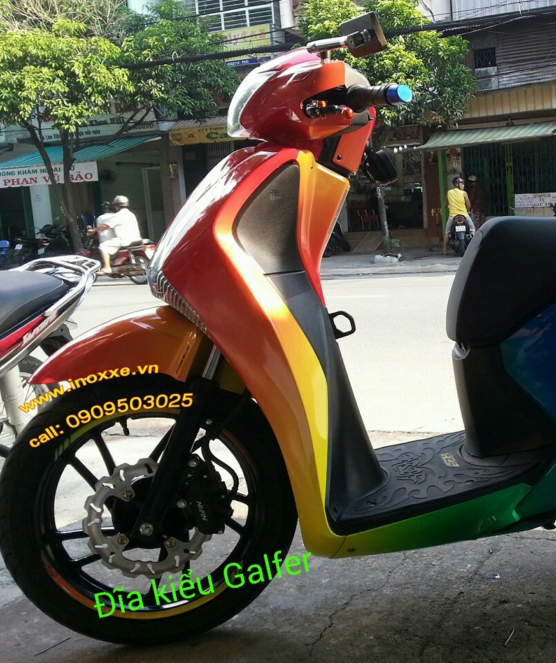 Đồ chơi xe SH Việt Nam - Đĩa kiểu Galfer
