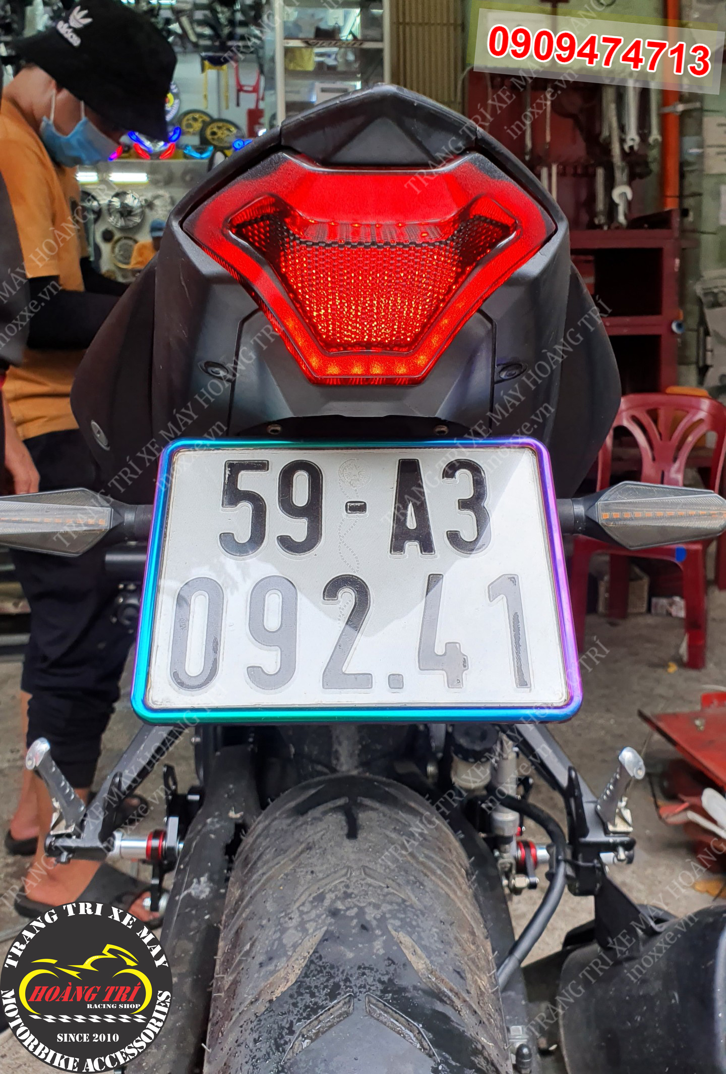 Cụm đèn hậu Led Audi cho xe Exciter 150/Yamaha R3