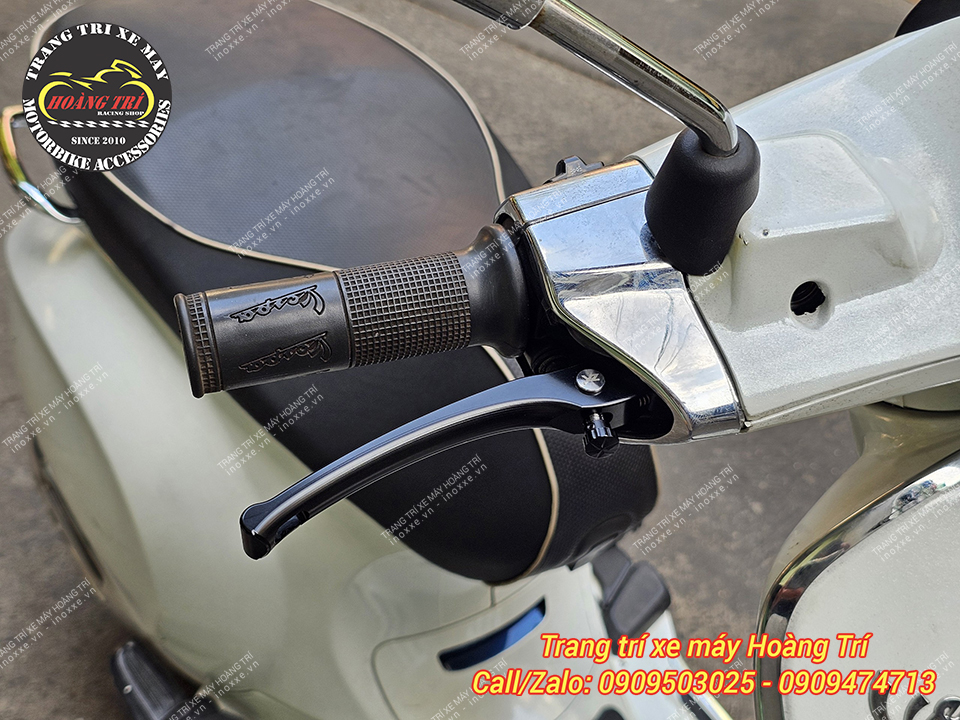 Tay thắng Zk nhôm cnc dành cho xe Vespa