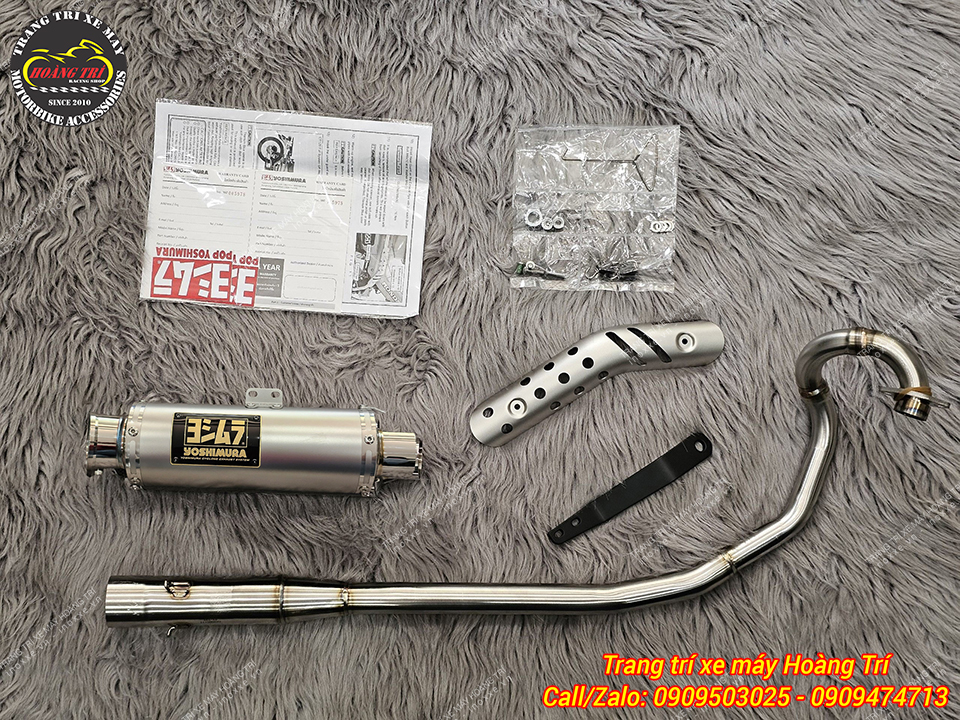 Full set Pô Yoshimura GP-Magnum cho xe Honda CT125