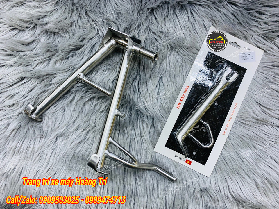 Chân chống inox dành cho xe Winner, Winner X và Sonic