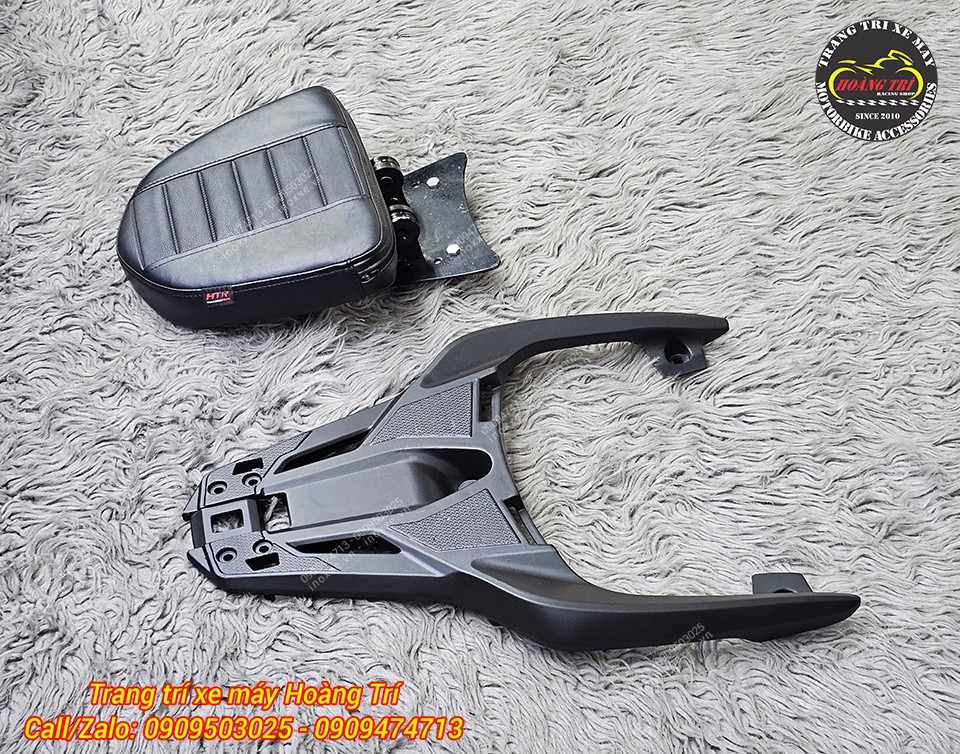 Đế tựa lưng bật/gấp mẫu V2 lắp cho xe SH