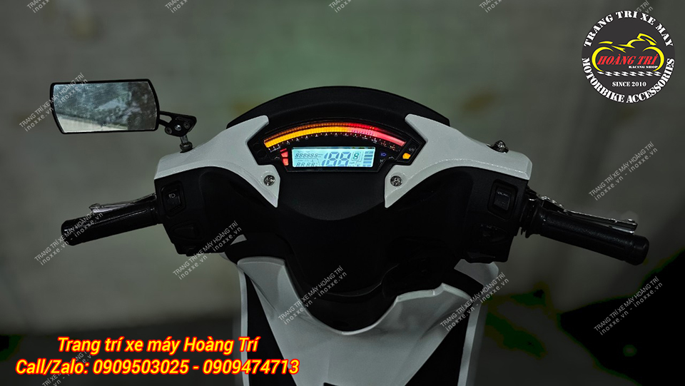 Độ đồng hồ điện tử ZX10R cho xe Sh