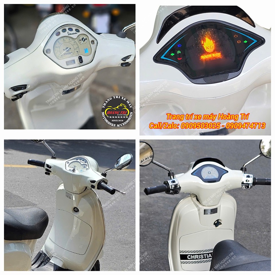 Vespa LX độ đầu đèn Vespa Sprint