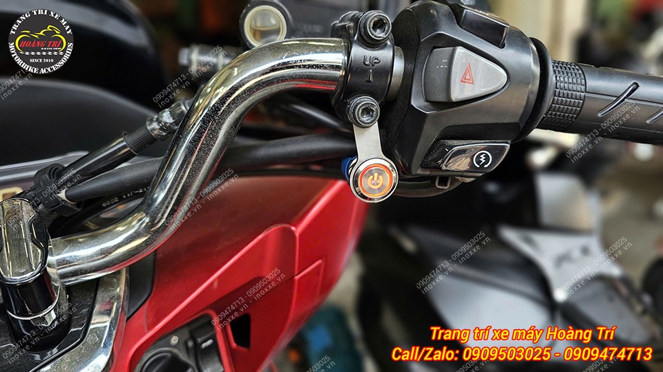 Lắp công tắc tắt mở đèn cho xe PCX 160