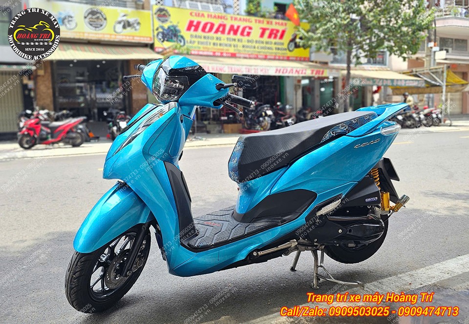 Sơn xe Lead - Tân trang xe Lead mới