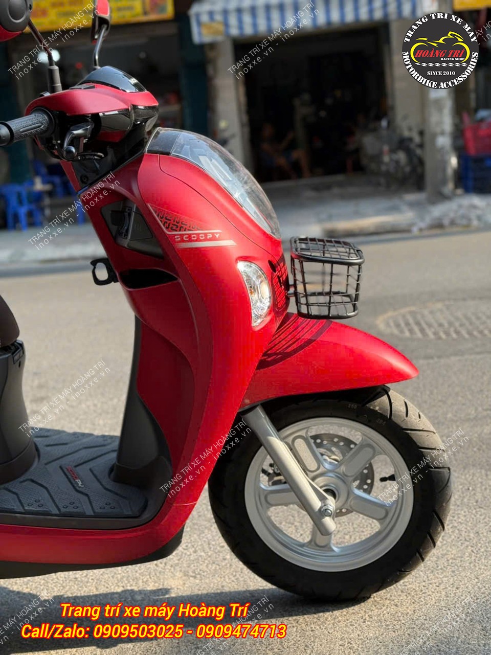 Rổ Scoopy có nắp đậy mẫu 2025