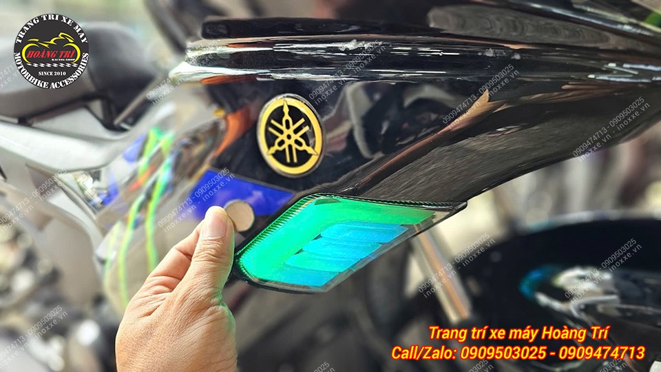 Cụm đèn Led Audi xi nhan trước Shark Power Exciter 155