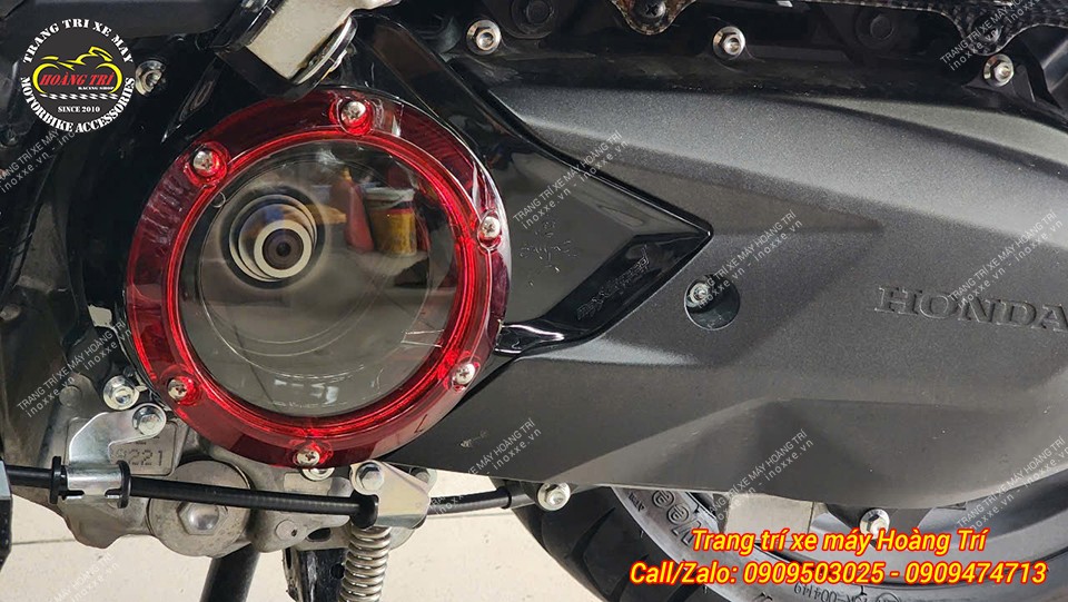 Ốp lốc nồi trong suốt Airblade 125/160 2022-2025 - Maxspeed