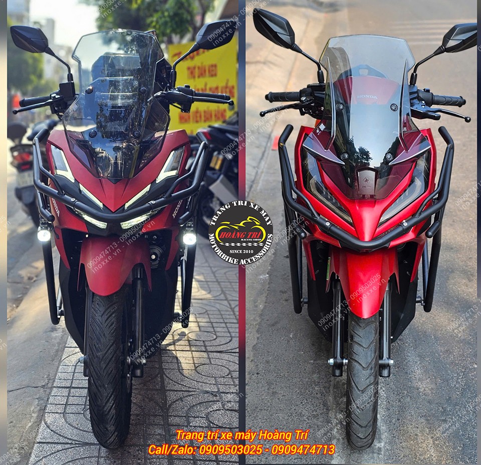 Kính chắn gió ADV-Zhi.Pat độ cho xe Vario 125/150 2025-2026