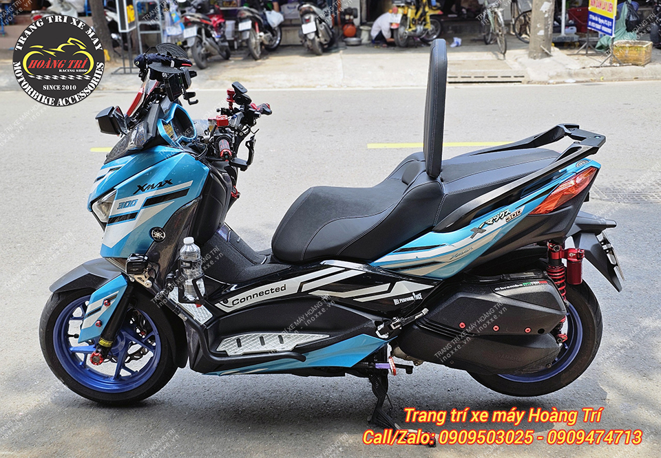 Yên độ 2 tầng bật gấp HTR0223 cho xe XMax 300