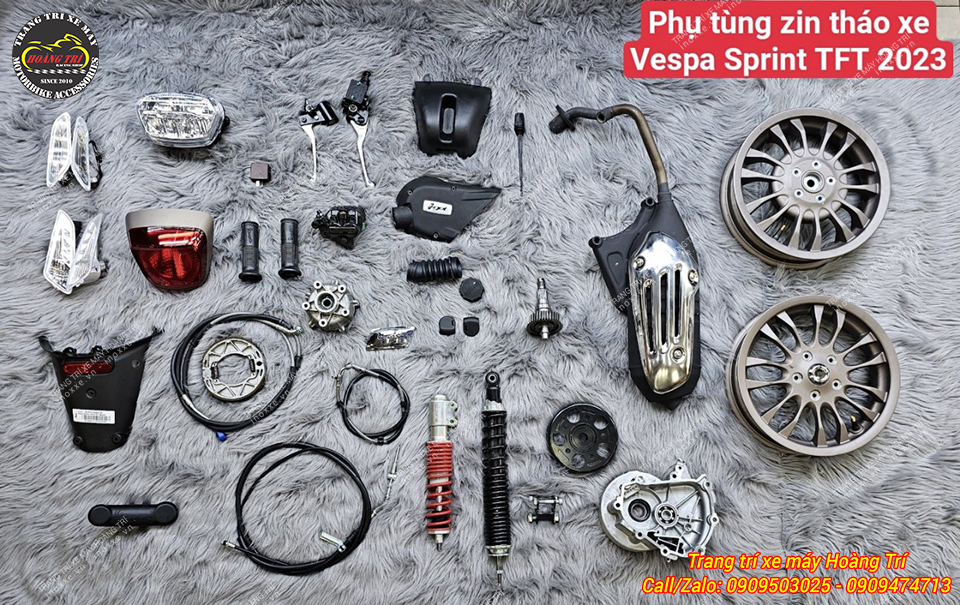 Phụ tùng zin Vespa Sprint - Đã qua sử dụng