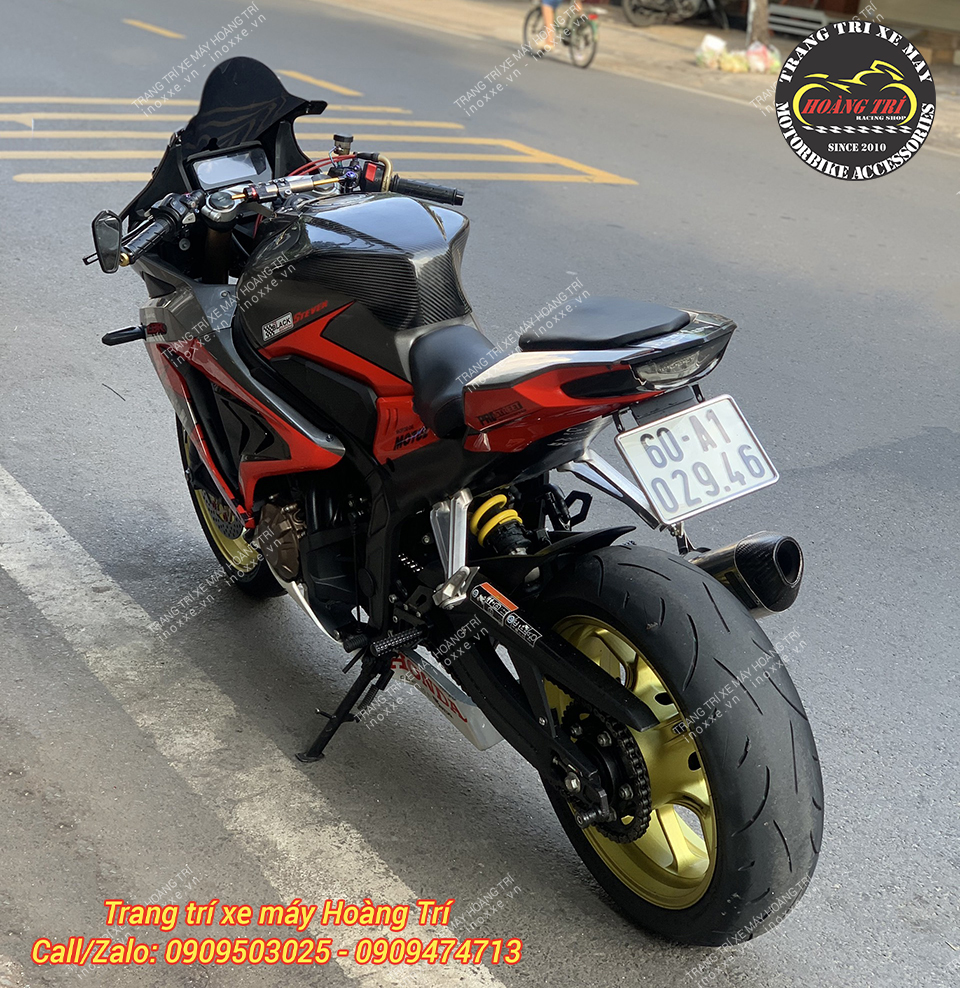 Pát biển số 2 chiều Moto CBR