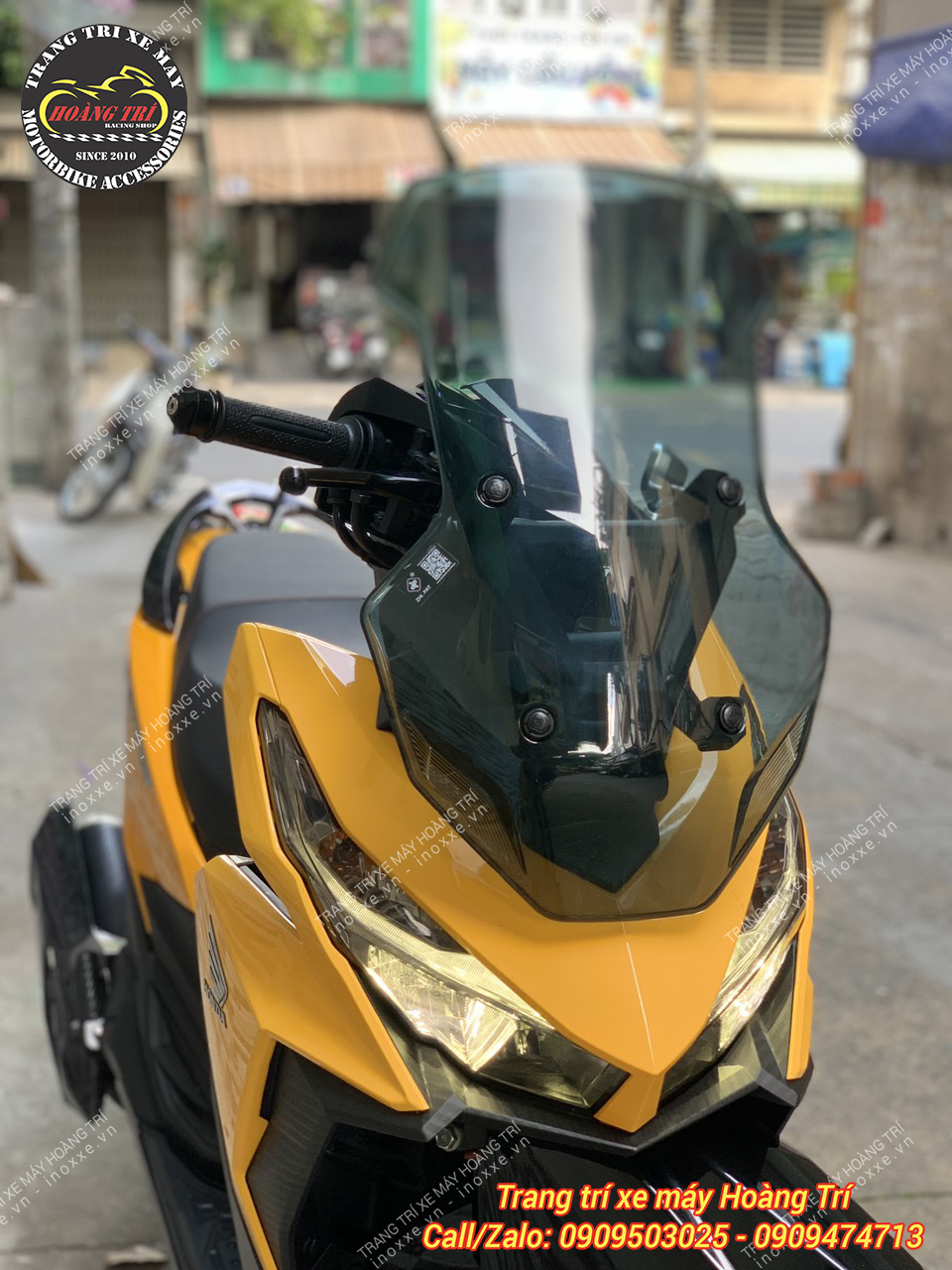Kính chắn gió ADV Zhi.Pat lắp chuẩn cho xe Vario 2015-2017