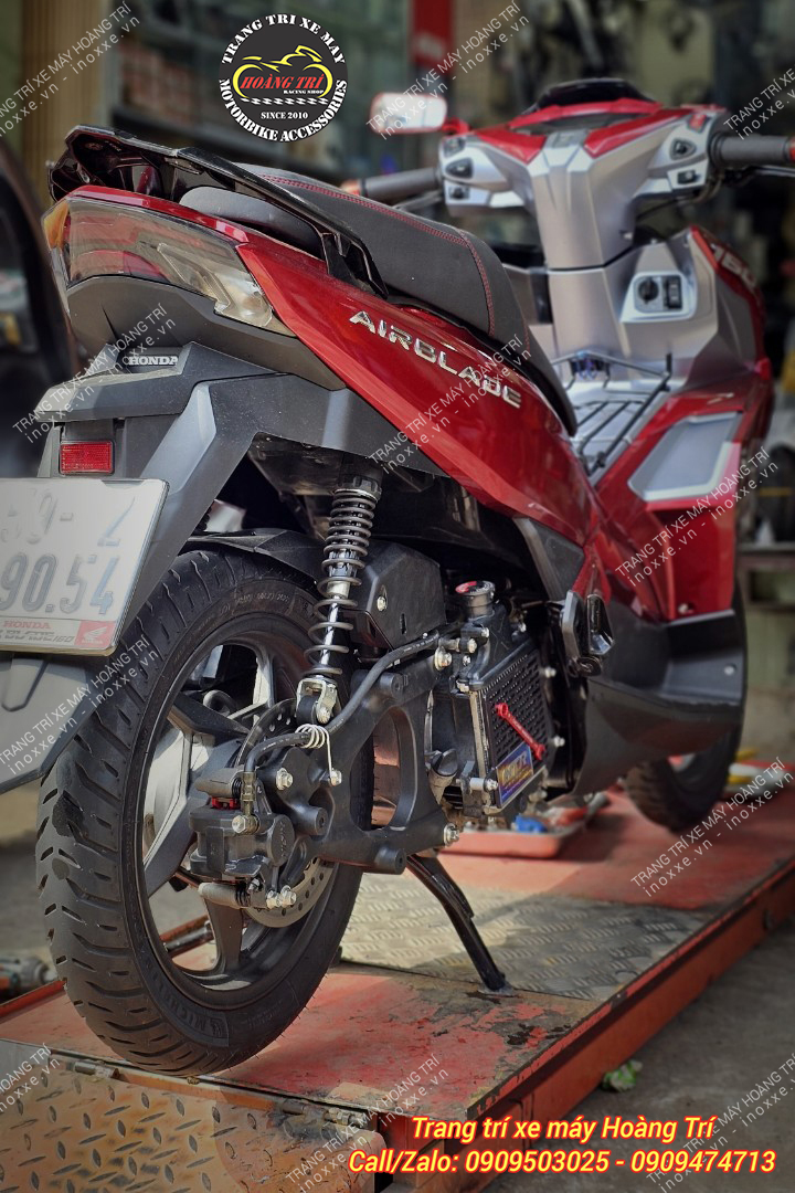 Độ phanh đĩa sau Airblade 125 / 150 đời 2013 - 2021 sử dụng gấp PCX 160