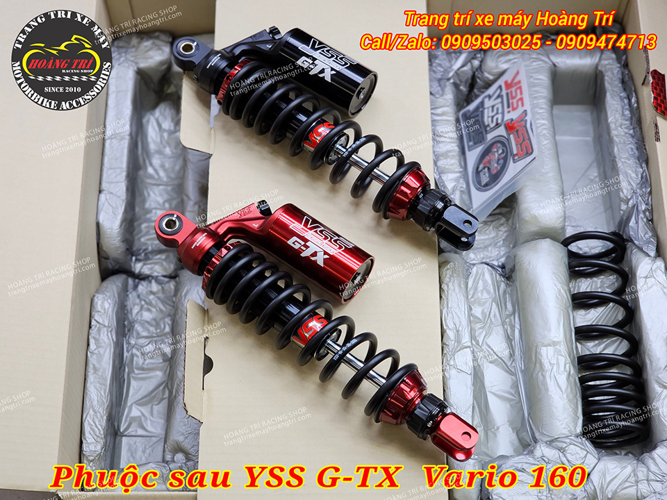 Phuộc sau YSS G-TX Smooth Vario / Click 160