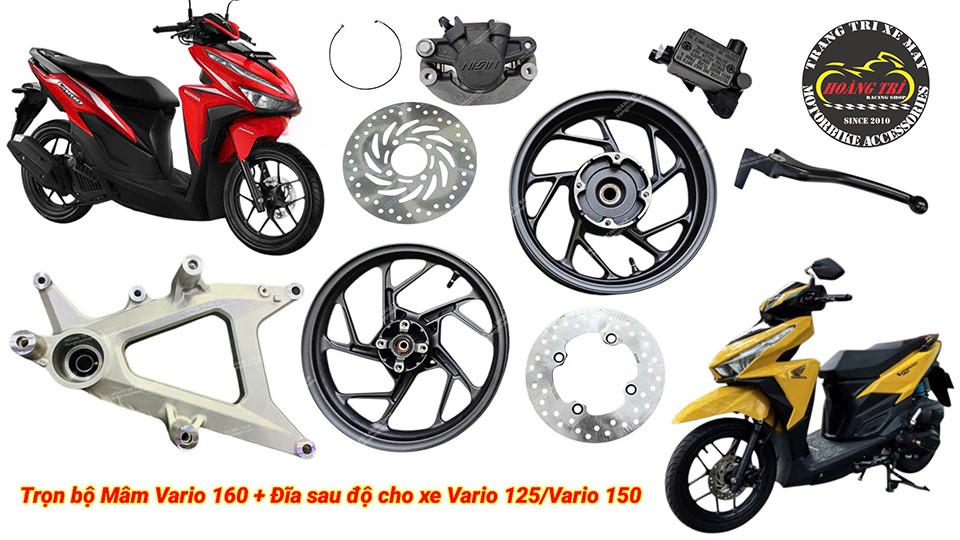 Độ mâm Vario 160 cho xe Vario 125/150