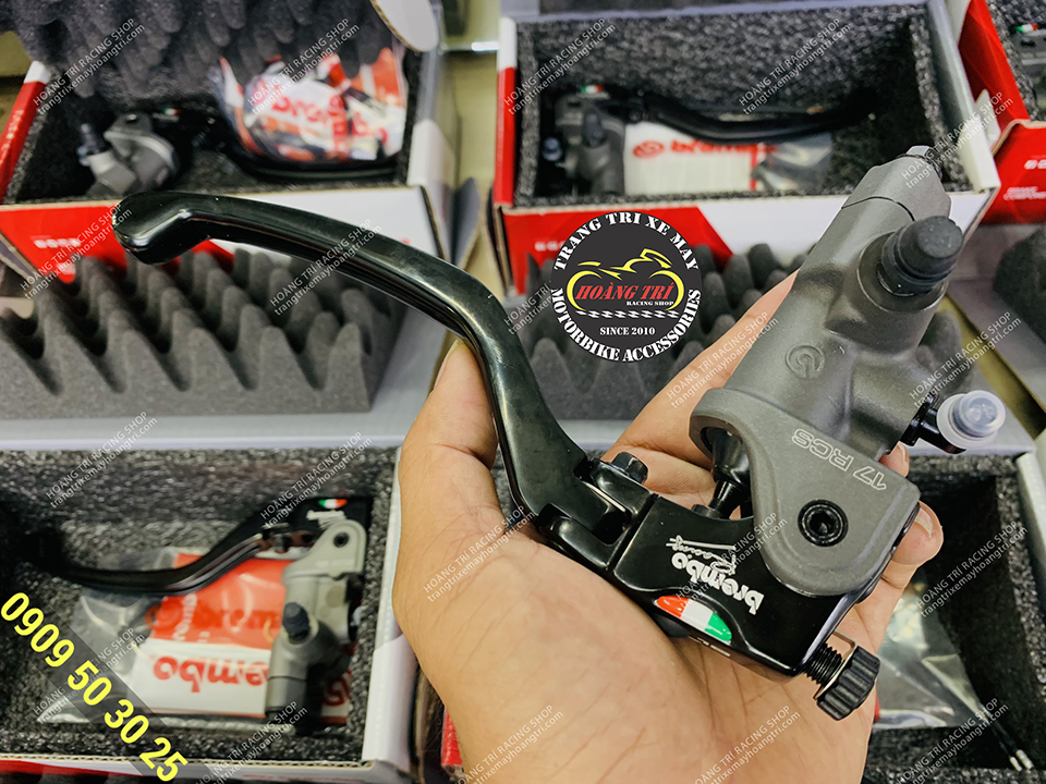 Tay thắng Brembo RCS 17 hàng chính hãng Italia